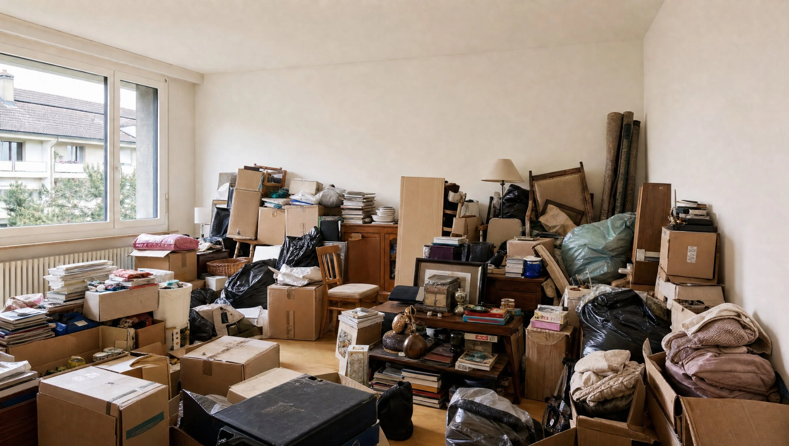 Wohnzimmer vorher